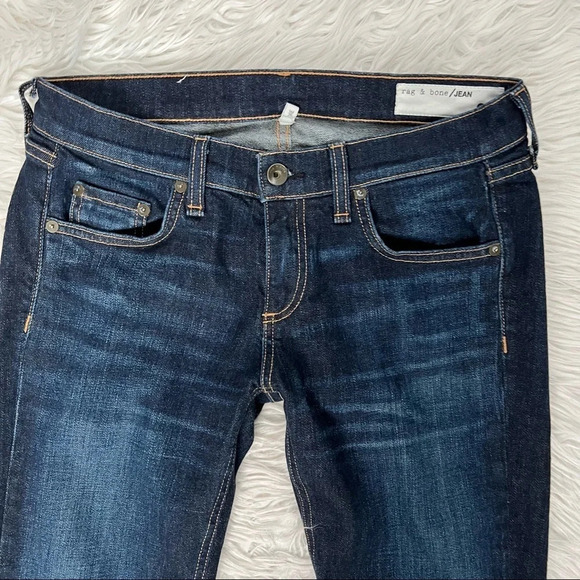 Rag & Bone Dre Slim Boyfriend Jeans Yesler Denim Casual Women’s 25 - Picture 6 of 12